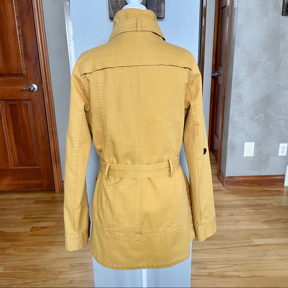 Forever 21 Mustard Trench Coat - Picture 3 of 9